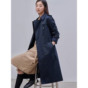 [빈폴레이디스][Essential] 롱 트렌치 코트  네이비 (BF483TE01R