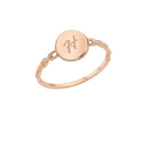 [로이드] 코인이니셜 14K/18K 반지 LRS19046G