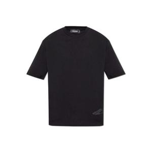 Dsquared2 Icon New Generation 루즈핏 맥시 로고 티셔츠 S79GC0109S24583 900 TP935000909