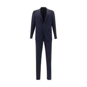 라르디니 브로치 디테일 싱글 브레스티드 슈트 EQ466AEEQSK62403 850 TP943254353