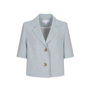 [올리브데올리브] OY4MJ396 (24SS) 린넨 반팔 트위드 숏자켓