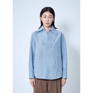 25 FW 보테가베네타 여성 스트라이프 셔츠  bov0260002blu