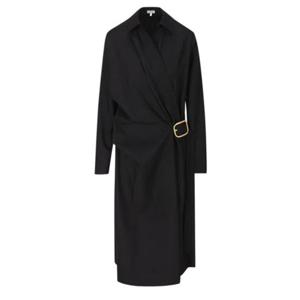 로에베 숏 원피스 S540Y09XP0 1100 BLACK