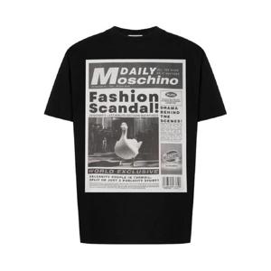모스키노 그래픽 프린트 티셔츠 V07245241