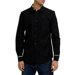 Alexander McQueen 롱 슬리브 버튼 셔츠 653519QRN66 1000 TP944259164