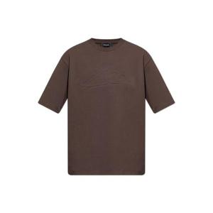 Dsquared2 로고 엠보싱 크루넥 티셔츠 S79GC0105D20033 144 TP944307443