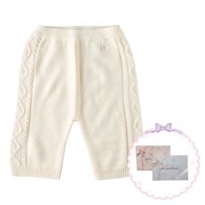 선물추천 [밍크뮤HP]25년F W (CR)코지니트와이드팬츠 (35A14-410-01)