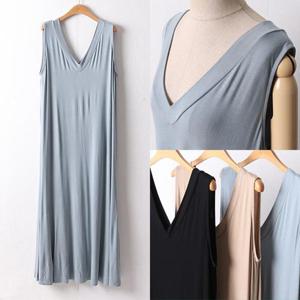 나야홍 / 위쉬몰 RA 브이넥라인실키원피스(D609H506) 빅사이즈