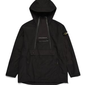 내셔널지오그래픽 N225MJP050 멀티 배색 아노락 점퍼