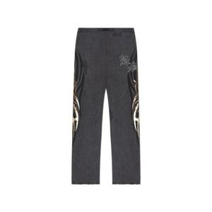 발렌시아가 라인스톤 로고 스웨트팬츠 806207TRVR6TRVR6 1048SuperFaded TP934609001