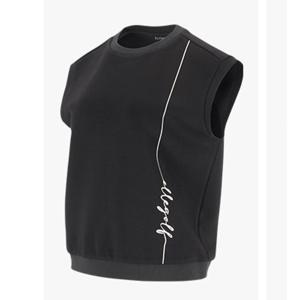 [엘르골프]24년 간절기 여성 세로 로고 자수 베스트[6K65751]