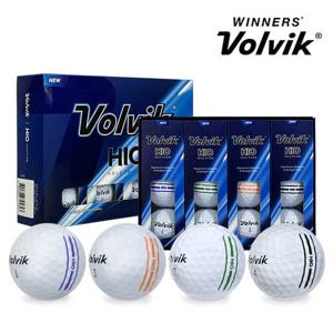 볼빅 하이오 유광 화이트 골프공 2피스 12구