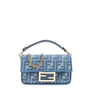 펜디 FF 자카드 체인 링크 토트백 8BS017AUPX F1SKLBLUE TP935510631