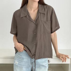 빅사이즈 506 브이카라세미크롭남방 DGOU773