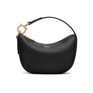 25 FW 페라가모 여성 블랙 XS 노스 사우스 숄더백 252270F048002