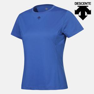 [데상트]데상트 여성 베이직 반팔 티셔츠 SP322TTS75BLU0 반팔티