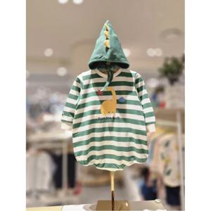 블루독베이비 10 25FW가을신상 (GN)디노 SET 바디슈트 (145A7067603)