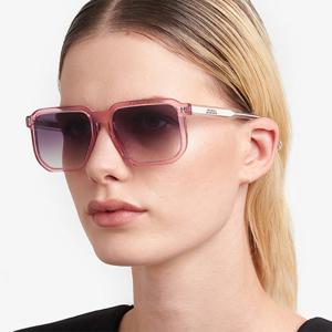 이자벨마랑 선글라스 IM0165S 35J9O 투명 핑크 사각 명품 유니크 뿔테