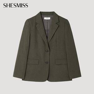[쉬즈미스] 백 슬릿 테일러드 셋업 자켓_SWSJKP32020_KH