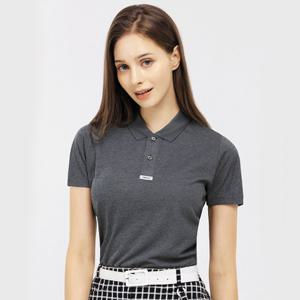 샵앤) 여성 카라넥 베이직 반팔 골프 티 SC-WSH-G0004