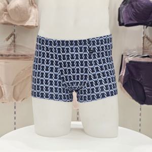 [트라이엄프] 육각형패턴 남성 인밴드 사각 드로즈팬티 TEMDR612 NY