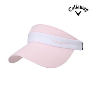 캘러웨이 2025 우먼스 스프링스 바이저 여성용 골프모자 핑크