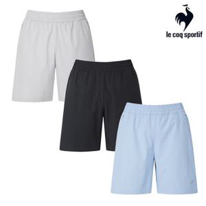 [르꼬끄] 남녀공용 유니 라이트벤쳐 경량 나일론스판 4부 숏팬츠 QQ323EHP81_BLK