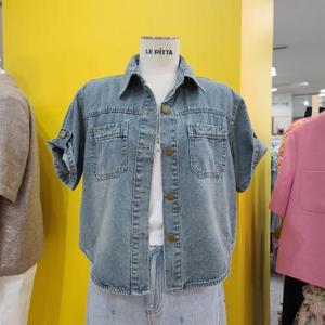 르피타 DP01 소매비죠청재킷 L252BDO801