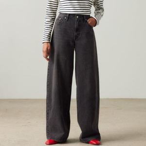 [리바이스] 여성 XL스트레이트  진  A8701-0003 블랙