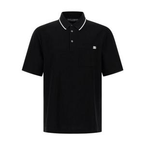 돌체앤가바나 폴로 티셔츠 G8SN2ZHU7UTN0000 Black