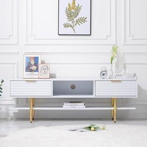 M260 템바보드 높은 1단 오픈 거실장 1500 3colors