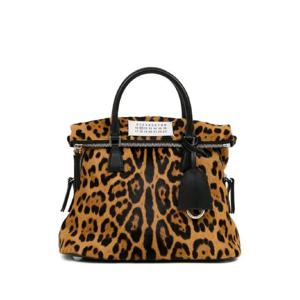 25 FW 메종마르지엘라 5AC 레오파드 카프 헤어 미니 백 SB1WG0075P8316 TP440615384