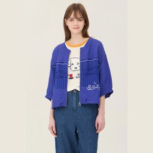 [베네통] 니트 블록 스트링 반팔 점퍼 BAJP65531