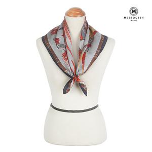 [메트로시티(스카프)]버즈풀 미니 실크스카프 MSFS-1010