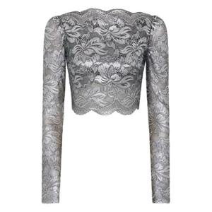 파코라반 긴팔 티셔츠 25AJTO845PA0244 V912 BLACK SILVER