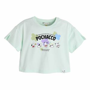 [컬리수]아동 포차코 크롭 민트 티셔츠 C252TS201P