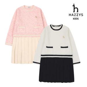 [헤지스키즈]니트 플리츠 원피스(HUW12NA50M)