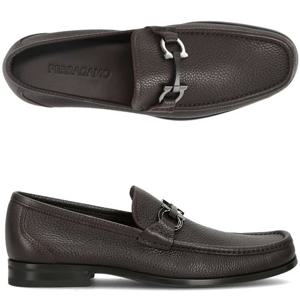 [페라가모] 간치니 GRANDIOSO EE HICKORY 642847 남성 로퍼 구두