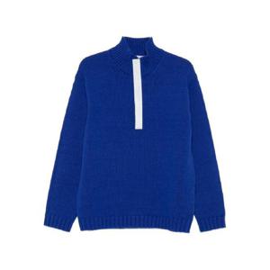 25 FW 스톤아일랜드 하이 넥 지퍼 프런트 스웨터 K2S155100028S00XD TP440973222