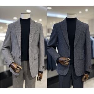 [레노마캐주얼]25년 F/W 신상 가을/겨울 프리미엄 수입원단 모직자켓 2종1택 RRDIBJ912A EK3