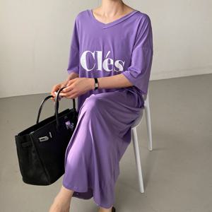 나야홍 / 빅사이즈 507 청담스판오버핏원피스 DBAU894