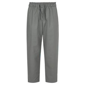 남자 여름 와이드 밴딩 스판 린넨 팬츠 NE-PTS-Q023-차콜