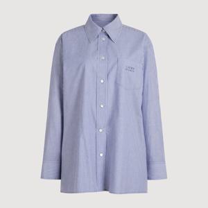 [럭키슈에뜨]자수 포인트 코튼 셔츠 (LQSAW25200)