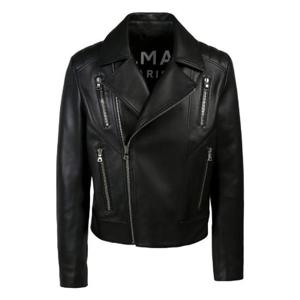 Balmain 집업 롱 슬리브 바이커 재킷 XH1TD170LB24 0PA TP946439745