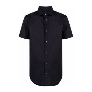 엠포리오아르마니 블루 슬림 핏 반팔 셔츠 8N1C91 1NI9Z0934