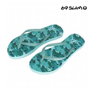 [69SLAM][69슬램] 멀티 프린팅 카모코이 쪼리_CAMOKOY