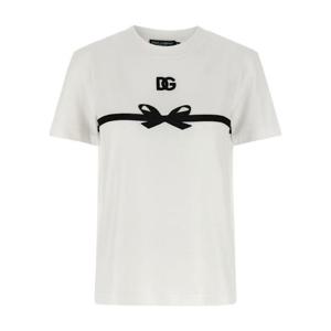 돌체앤가바나 반팔 티셔츠 F8V42ZGDC6BW0800 White