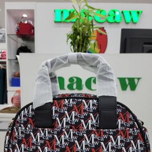 [마코]여성 레터링패턴 골드포인트 미니크로스백 MMW3BG0317_JK