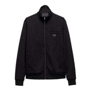 프라다 로고 지퍼 클로저 재킷 UJL58CSOOO11OQ