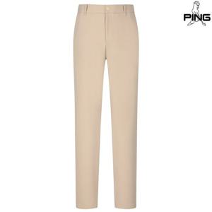 [핑골프][양말증정]남성 백로고 프린트 솔리드 팬츠 111E3PT001_BG